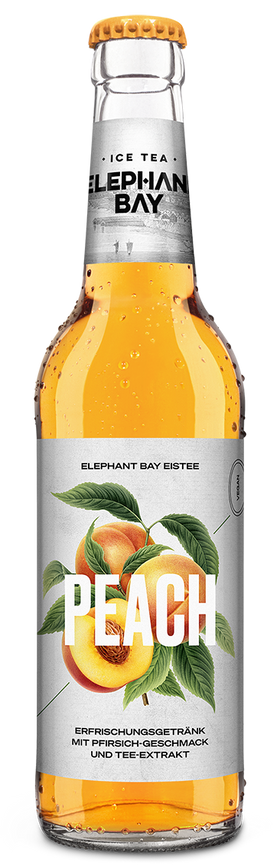 Elephant Bay Ice Tea Peach 20 x 0,33L (Glas) MEHRWEG Kiste zzgl. 3,10 € Pfand