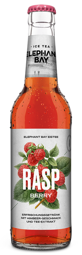 Elephant Bay Ice Tea Raspberry 20 x 0,33L (Glas) MEHRWEG Kiste zzgl. 3,10 € Pfand