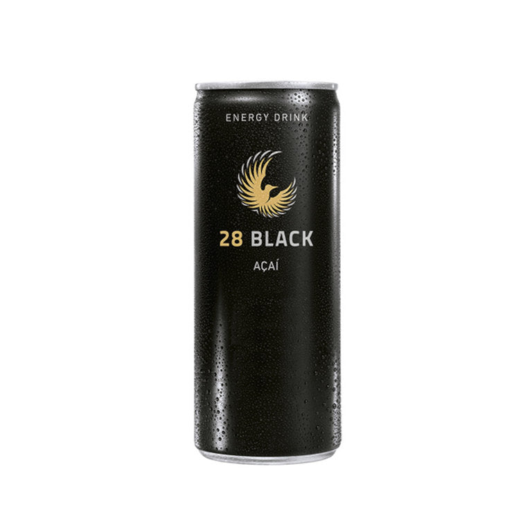 28 BLACK AÇAÍ 24 x 0,25L (Dose) EINWEG Tray zzgl. 6,00 € Pfand