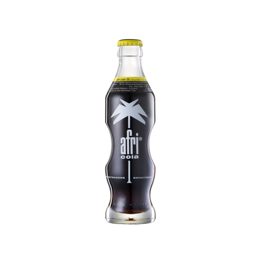 Afri Cola 25mg 24 x 0,2L (Glas) MEHRWEG Kiste zzgl. 5,10 € Pfand