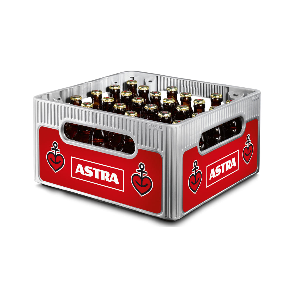 Astra Urtyp 27 x 0,33L (Glas) MEHRWEG Kiste Bier Lieferservice Hamburg