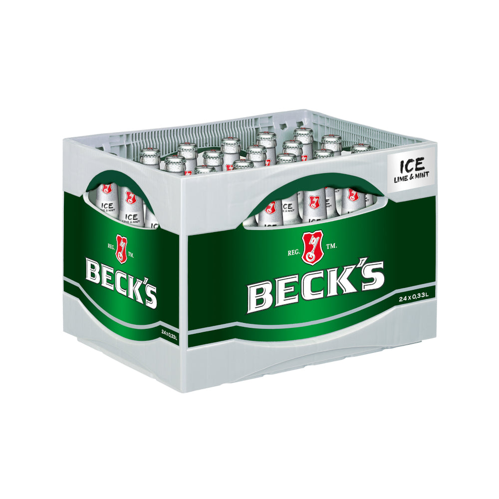 BECK'S ICE 24 x 0,33L (Glas) MEHRWEG Kiste zzgl. 3,42 € Pfand