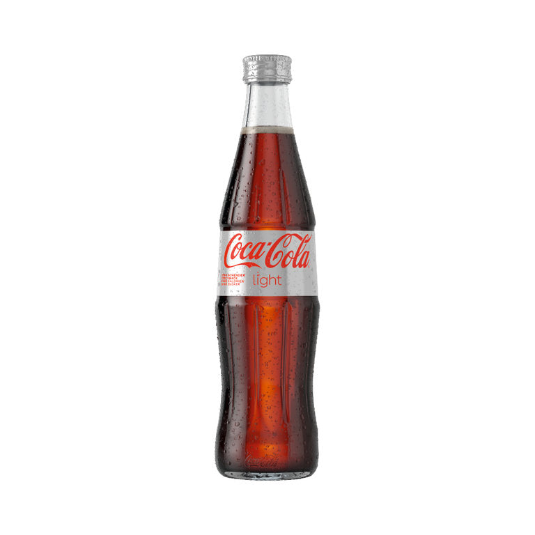Coca-Cola light 20 x 0,4L (Glas) MEHRWEG Kiste zzgl. 4,50 € Pfand - 0