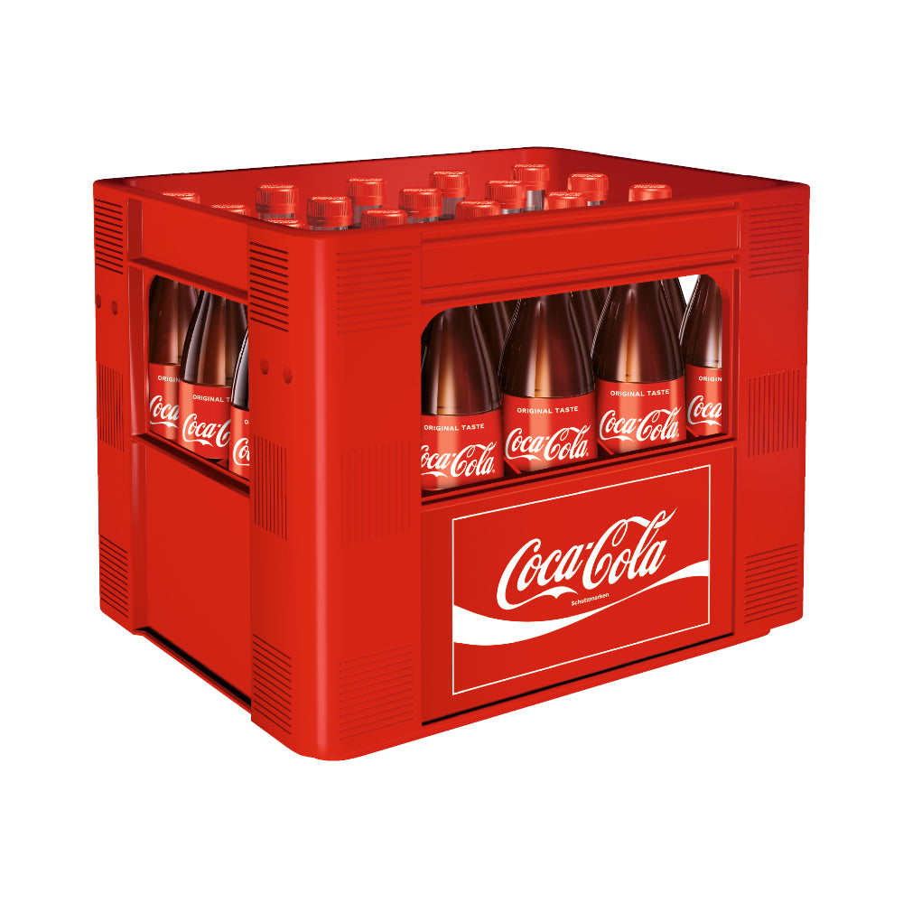 Coca-Cola Classic 20 x 0,5L (Glas) MEHRWEG Kiste zzgl. 4,50 € Pfand