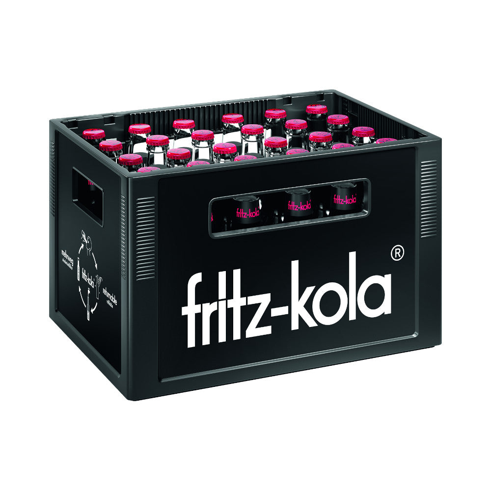 Fritz-Kola Superzero 24 x 0,33L (Glas) MEHRWEG Kiste zzgl. 3,42 € Pfand