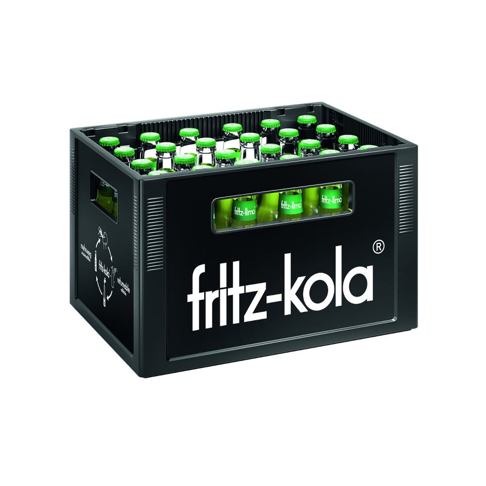 Fritz-Limo Honigmelone 24 x 0,33L (Glas) MEHRWEG Kiste zzgl. 3,42 € Pfand