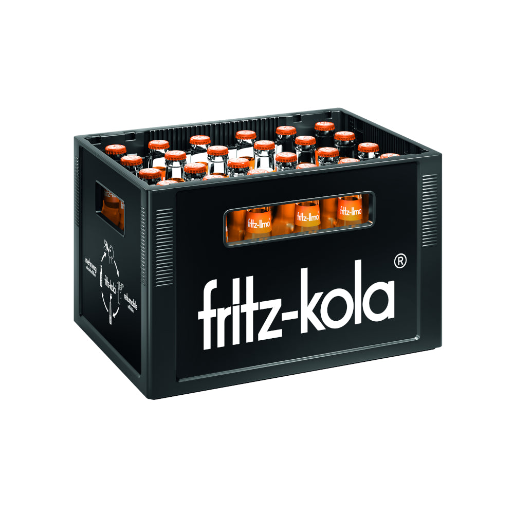 Fritz-Limo Orange 24 x 0,33L (Glas) MEHRWEG Kiste zzgl. 3,42 € Pfand