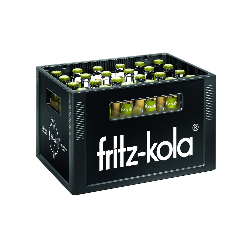 Fritz-Spritz Bio-Apfelschorle 24 x 0,33L (Glas) MEHRWEG Kiste zzgl. 3,42 € Pfand