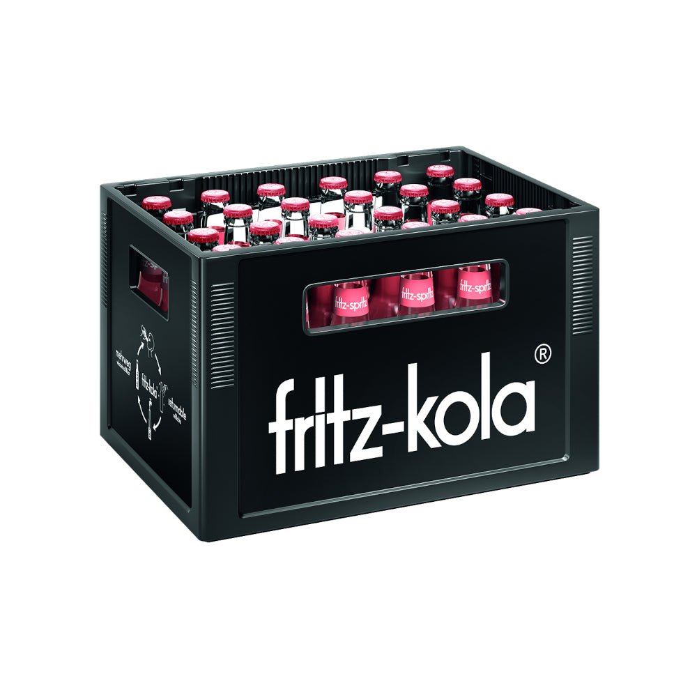 Fritz-Spritz Bio-Rhabarberschorle 24 x 0,33L (Glas) MEHRWEG Kiste zzgl. 3,42 € Pfand
