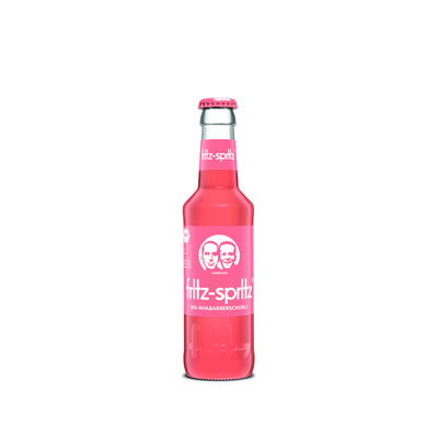 Fritz-Spritz Bio-Rhabarberschorle 24 x 0,2L (Glas) MEHRWEG Kiste zzgl. 5,10 € Pfand - 0