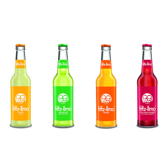 Fritz-Limo Mixiste 24 x 0,33L (Glas) MEHRWEG Kiste zzgl. 3,42 € Pfand