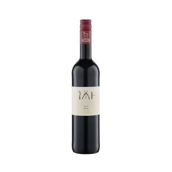 Kitzer "Dreisatz" Rot Trocken 1 x 0,75L (Glas) EINWEG Flasche