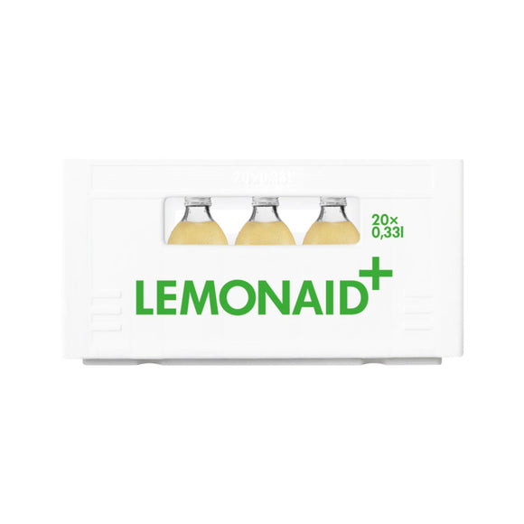 LemonAid Ingwer 20 x 0,33L (Glas) MEHRWEG Kiste zzgl. 6,50 € Pfand