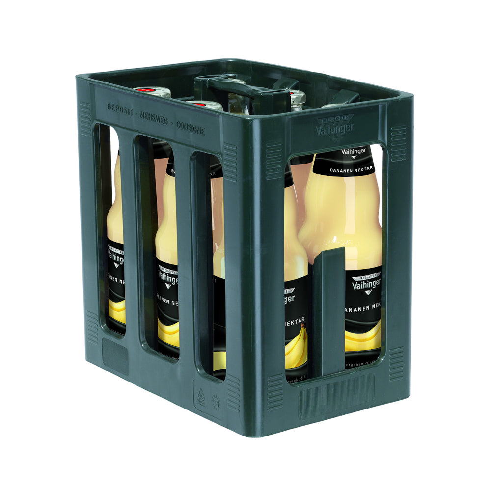 Niehoffs Banane Nektar 6 x 1L (Glas) MEHRWEG Kiste zzgl. 2,40 € Pfand