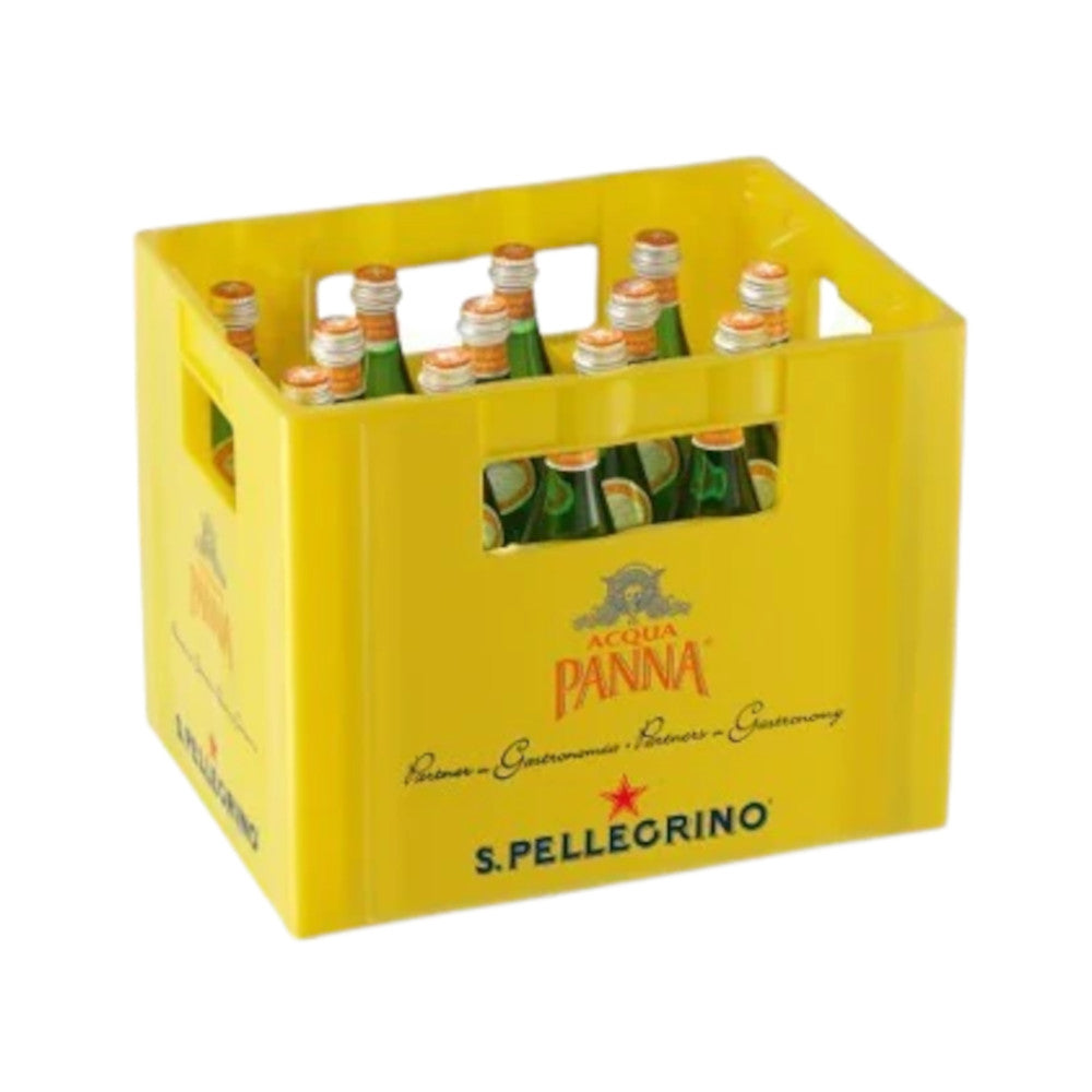 San Pellegrino Acqua Panna 16 x 0,75L (Glas) MEHRWEG Kiste zzgl. 3,90 € Pfand