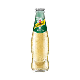 Schweppes American Ginger Ale 24 x 0,2L (Glas) MEHRWEG Kiste zzgl. 5,10 € Pfand - 0