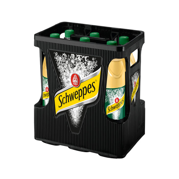 Schweppes American Ginger Ale 6 x 1L (PET) MEHRWEG Kiste zzgl. 2,40 € Pfand