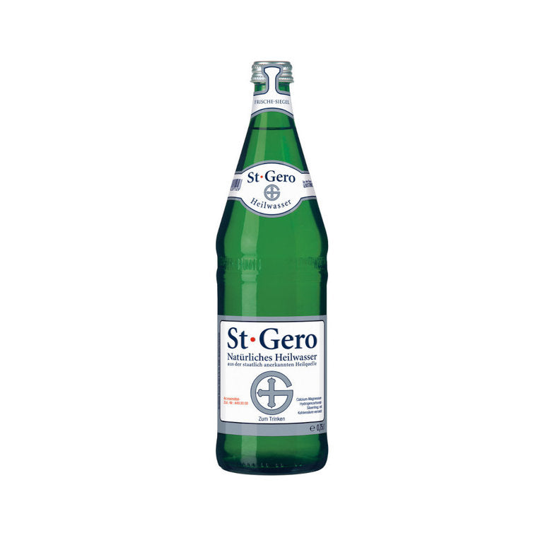 St. Gero Natürliches Heilwasser 12 x 0,75L (Glas) MEHRWEG Kiste zzgl. 3,30 € Pfand - 0