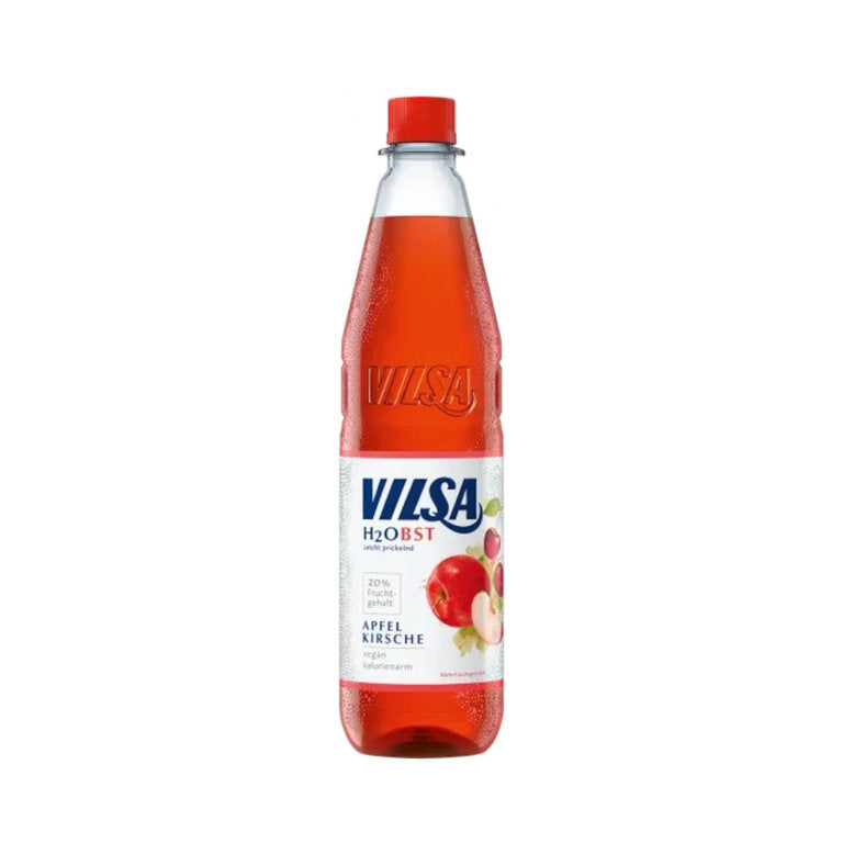 Vilsa H2Obst Apfel Kirsch 12 x 0,5L (PET) MEHRWEG KISTE zzgl. 3,30 € Pfand - 0