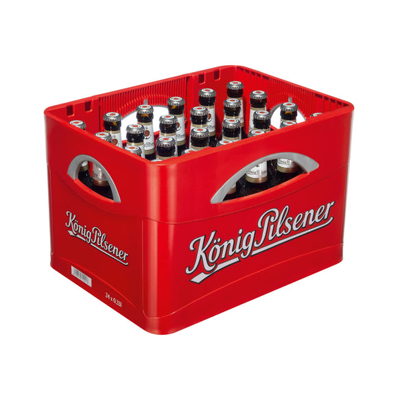 König Pilsener 24 x 0,33L (Glas) MEHRWEG Kiste zzgl. 3,42 € Pfand