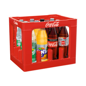 Coca-Cola Zero Mix 12 x 1L (PET) MEHRWEG Kiste zzgl. 3,30 € Pfand