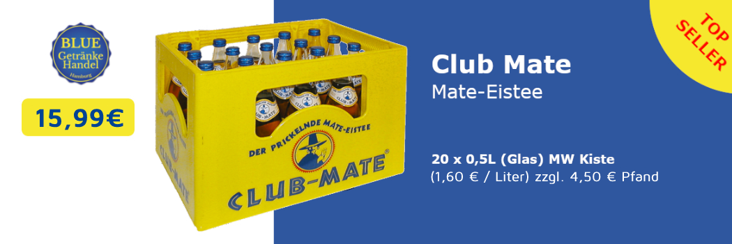 Club mate 20 x 0 5l topseller nwi 699de27a ed9f 4a50 993a cd0cfdc9ba36