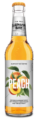Elephant Bay Ice Tea Peach 20 x 0,33L (Glas) MEHRWEG Kiste zzgl. 3,10 € Pfand-1
