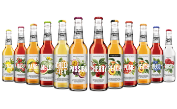Elephant Bay Ice Tea Blueberry 20 x 0,33L (Glas) MEHRWEG Kiste zzgl. 3,10 € Pfand - 0