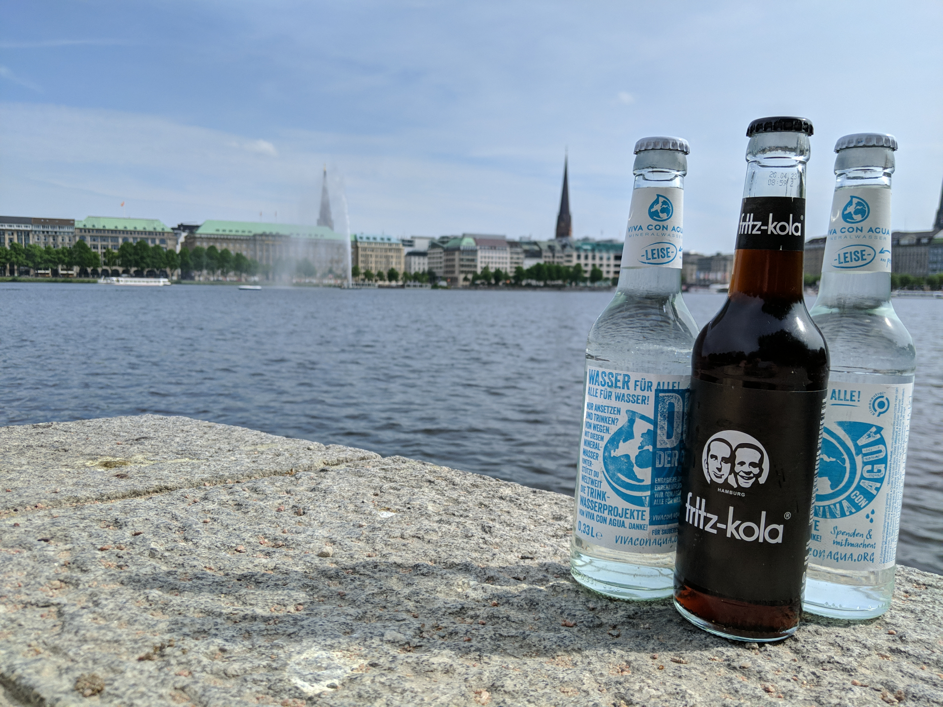 Echt Hamburg, echt BLUE: Getränke geliefert im Nu!