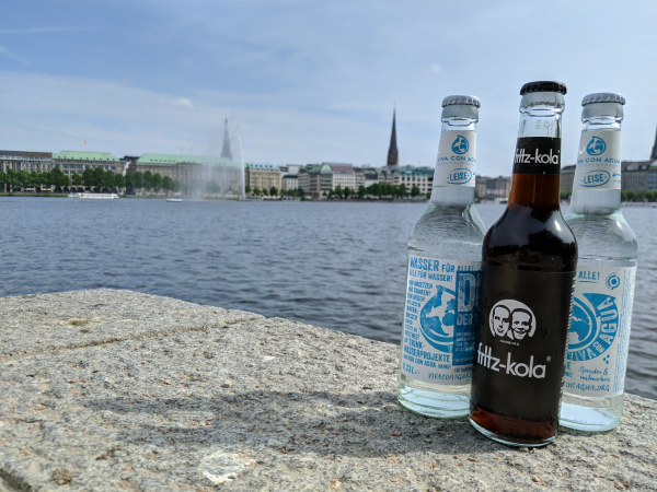 Echt Hamburg, echt BLUE: Getränke geliefert im Nu!