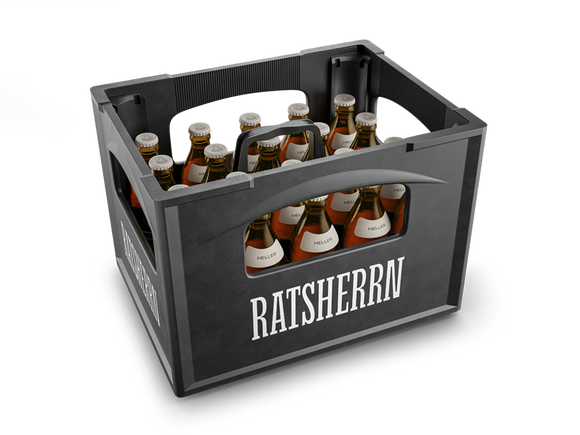 Ratsherrn Helles  20 x 0,33L (Glas) MEHRWEG Kiste zzgl. 3,10 € Pfand