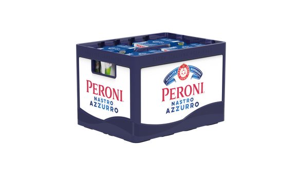 Peroni Nastro Azzurro 0,0% Alkoholfrei Kasten 24 x 0,33 L (Glas) MEHRWEG zzgl. 3,42 € Pfand