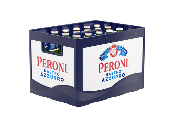 Peroni Nastro Azzurro Kasten 24 x 0,33 L Kasten (Glas) MEHRWEG zzgl. 3,42 € Pfand