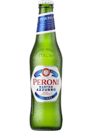 Peroni Nastro Azzurro Kasten 24 × 0,33 l Kasten Glas Mehrweg, weitere Produktansicht