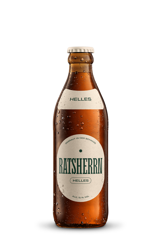 Ratsherrn Helles  20 x 0,33L (Glas) MEHRWEG Kiste zzgl. 3,10 € Pfand