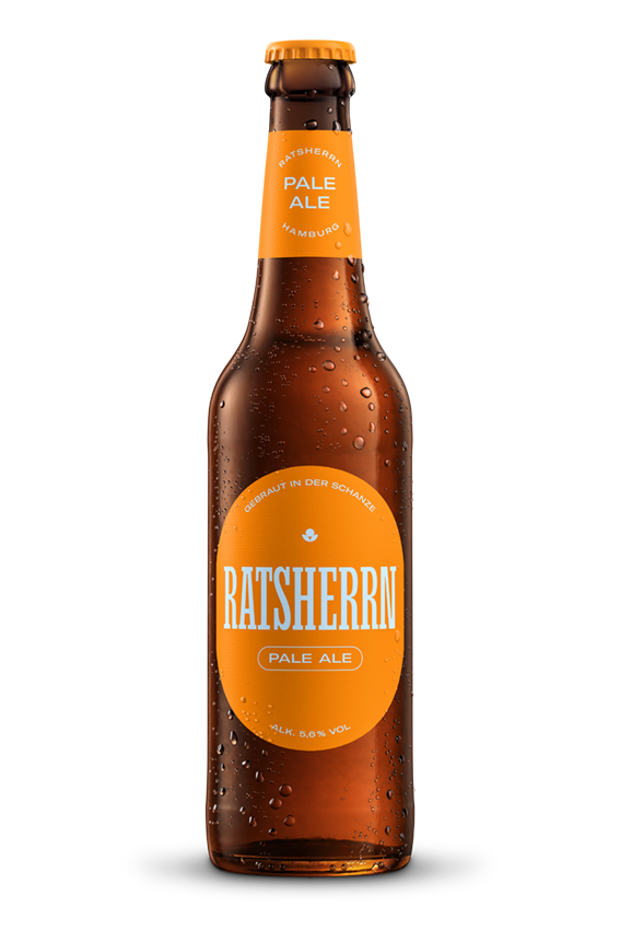 Ratsherrn Hamburger Pale Ale 20 x 0,33L (Glas) MEHRWEG Kiste zzgl. 3,10 € Pfand