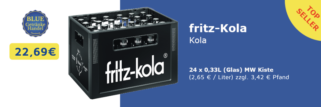 Fritzkola topseller 24x0 33l2