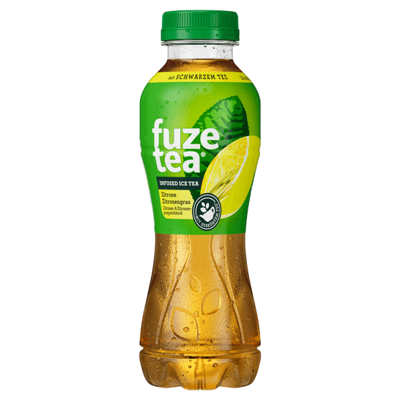 Fuze Tea Zitrone Zitronengras 0,4-Liter-PET-Flasche