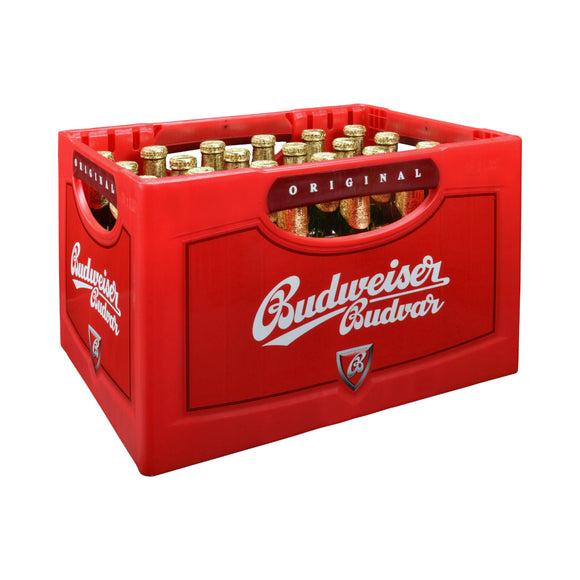 Budweiser Budvar Premium Lager 24 x 0,33L (Glas) MEHRWEG Kiste zzgl. 3,42 € Pfand
