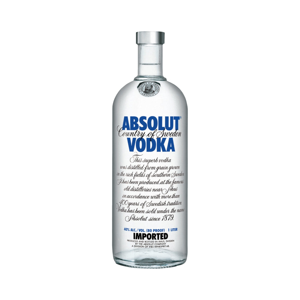 Absolut Vodka 1 x 1L (Glas) EINWEG Flasche