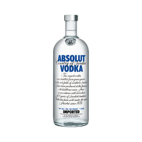 Absolut Vodka 1 x 1L (Glas) EINWEG Flasche
