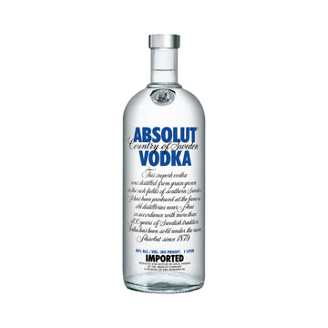 Absolut Vodka 1 x 1L (Glas) EINWEG Flasche