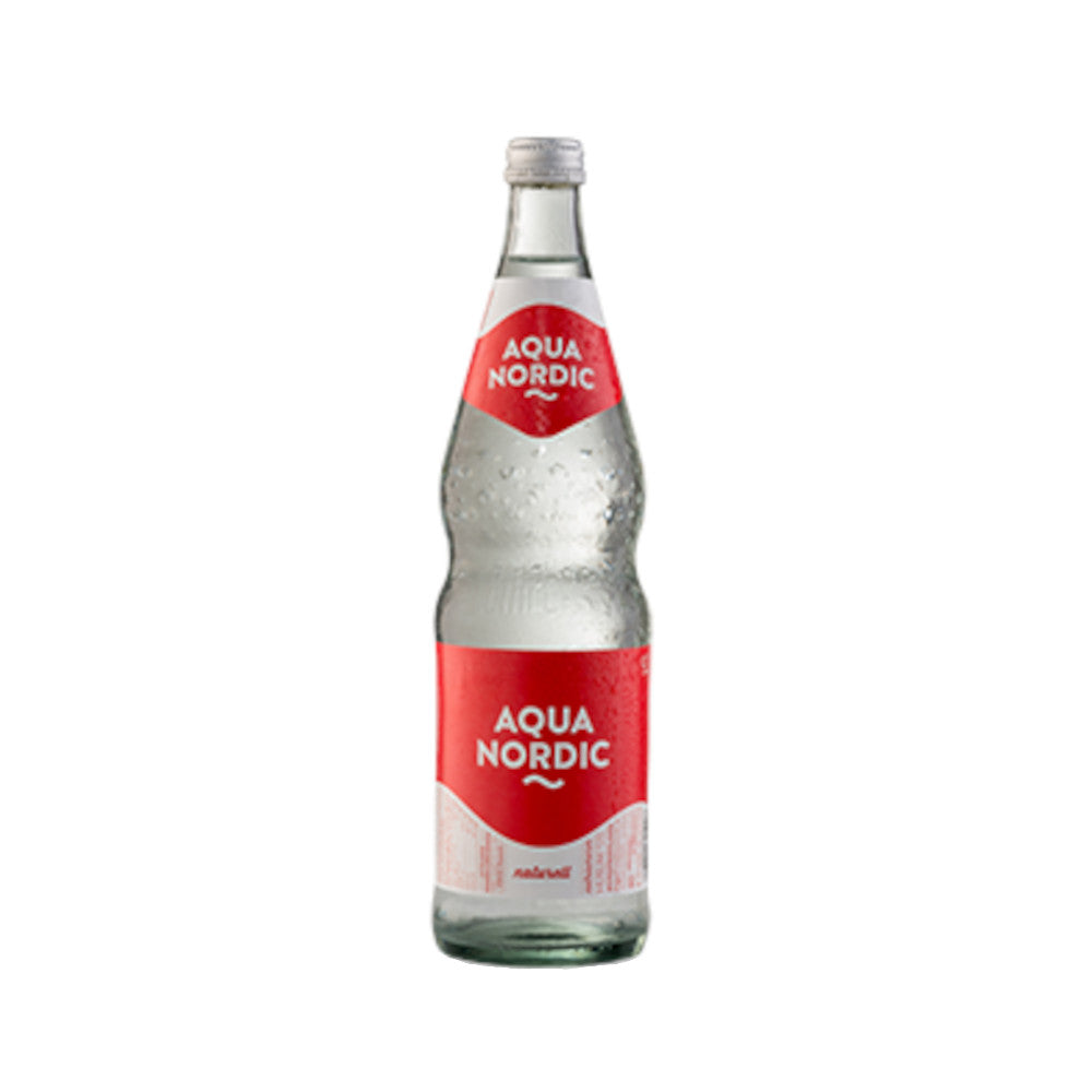 Aqua Nordic Naturell 12 x 0,7L (Glas) MEHRWEG Kiste zzgl. 3,30 € Pfand - 0