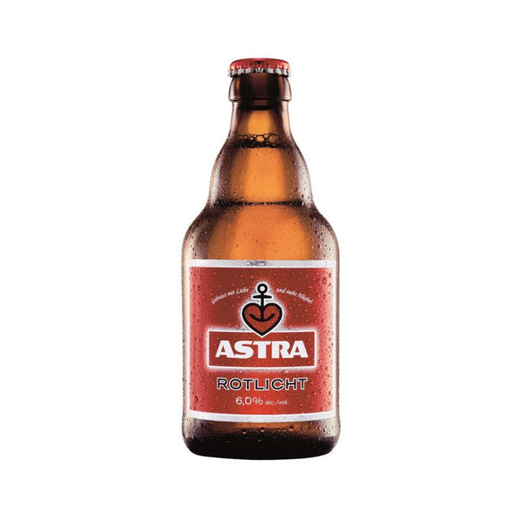 Astra Rotlicht 27 x 0,33L (Glas) MEHRWEG Kiste zzgl. 3,66 € Pfand