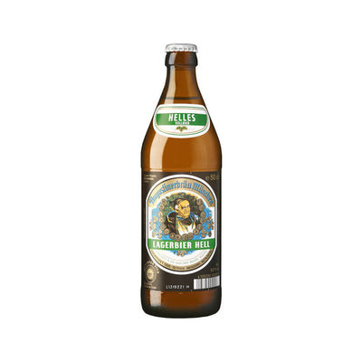 Augustiner Lagerbier hell 20 x 0,5L (Glas) MEHRWEG Kiste zzgl. 3,10 € Pfand - 0
