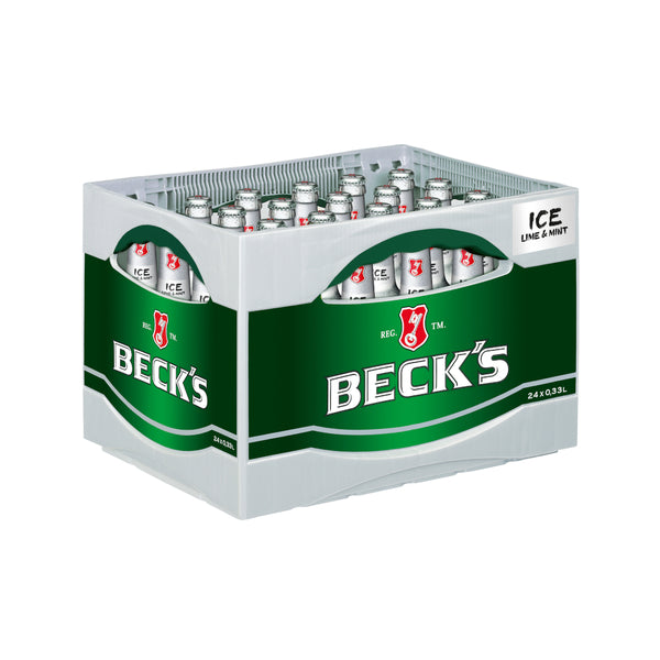 Beks Ice BECK'S ICE 24 x 0,33L (Glas) MEHRWEG Getränke Lieferant Hamburg | Blue ...