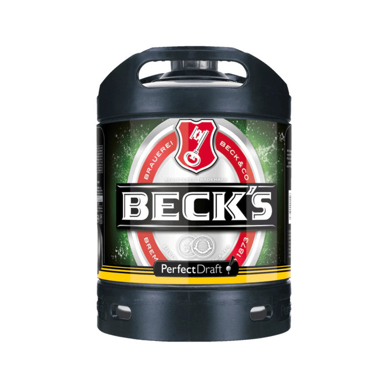 BECK'S Pils Perfectdraft 1 x 6L (Fass) MEHRWEG zzgl. 6,50 € Pfand-1