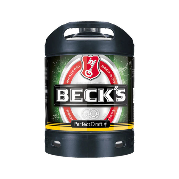 BECK'S Pils Perfectdraft 1 x 6L (Fass) MEHRWEG zzgl. 6,50 € Pfand