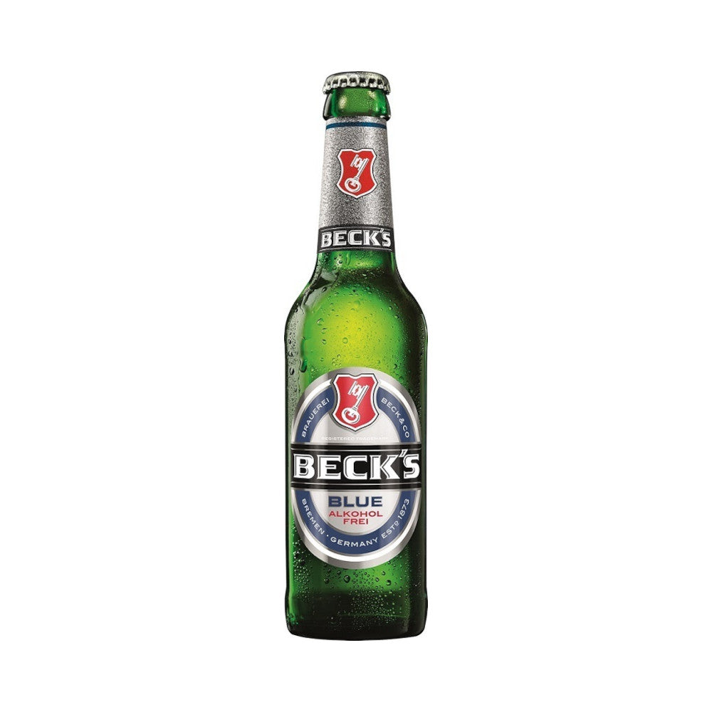 BECK'S Blue Alkoholfrei 24 x 0,33L (Glas) MEHRWEG Kiste zzgl. 3,42 € Pfand - 0
