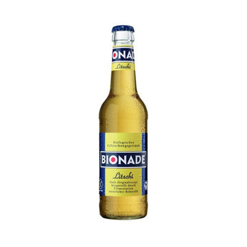BIONADE Litschi 24 x 0,33L (Glas) MEHRWEG Kiste zzgl. 3,42 € Pfand - 0